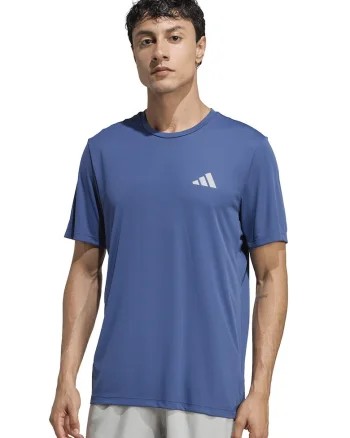 Tricou pentru alergare Run Ess, Albastru