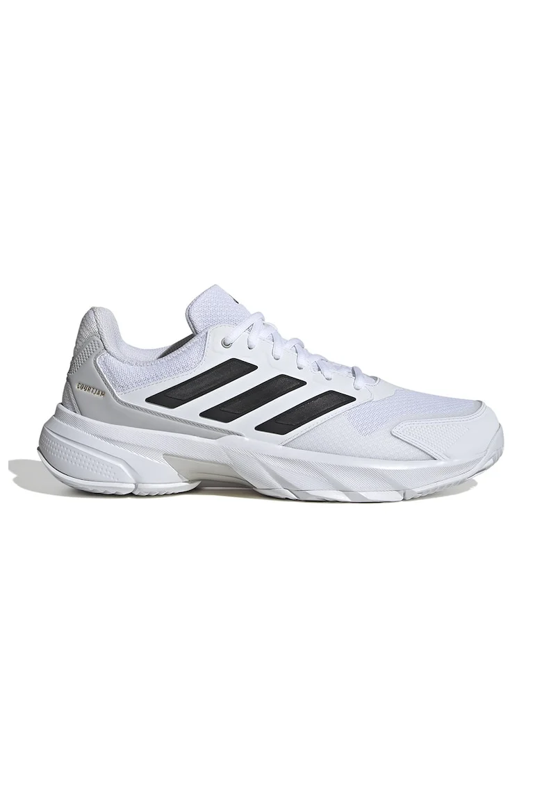 Pantofi pentru tenis CourtJam Control 3, Alb/Negru