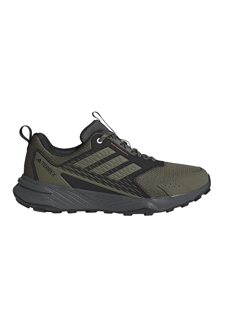 Pantofi Tracefinder 2 pentru alergare trail, Negru/Verde feriga