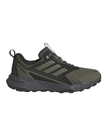 Pantofi Tracefinder 2 pentru alergare trail, Negru/Verde feriga