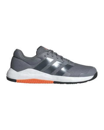 Pantofi Dropset Base din plasa pentru antrenament, Gri cenusiu/Portocaliu mandarina/Gri inchis