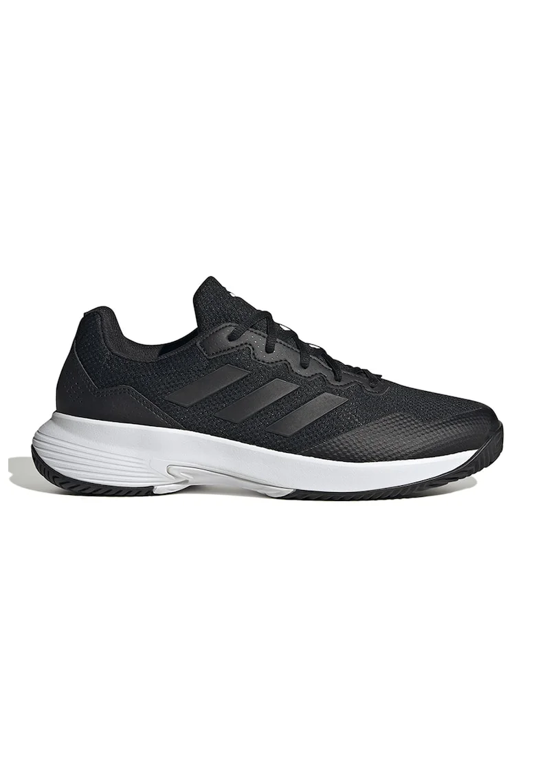 Pantofi GameCourt 2 cu insertii de plasa, pentru tenis, Negru