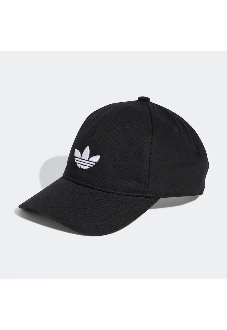 Sapca baseball Adidas Adicolor Classic Trefoil, bumbac, neagra, unica