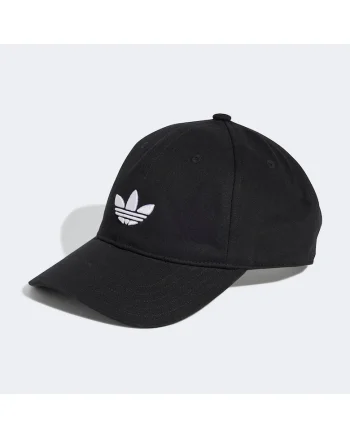 Sapca baseball Adidas Adicolor Classic Trefoil, bumbac, neagra, unica