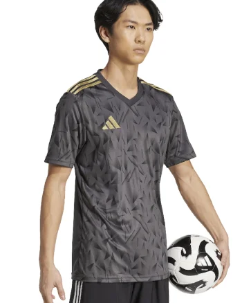 Tricou pentru fotbal Icon 25, Auriu/Gri