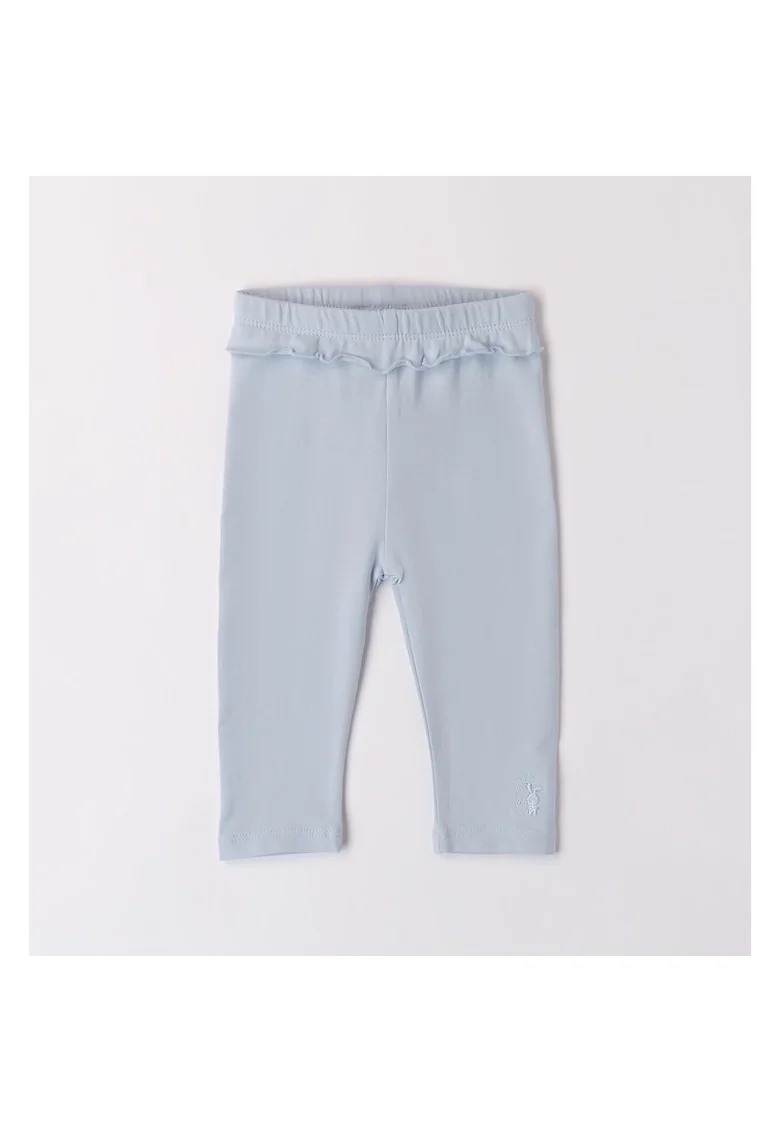 Colanti uni cu volane pentru bebe fetita,  4.8142, Albastru, Albastru