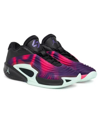 Pantofi sport barbati,  baschet, violet, material textil si sintetic