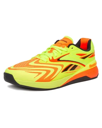 Pantofi sport barbati,  galben, material sintetic, design modern