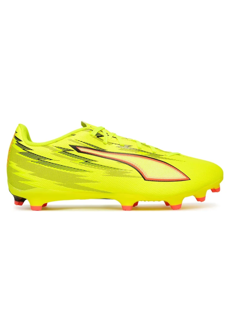 Pantofi de fotbal barbat,  piele ecologica, galben