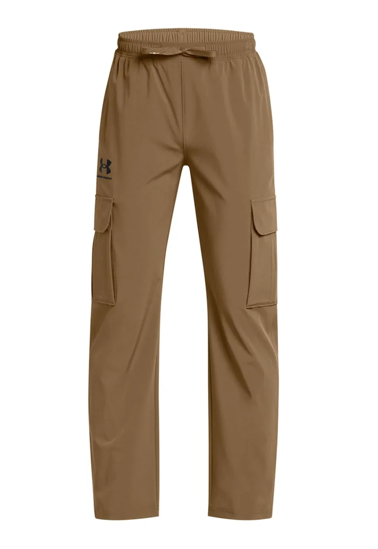 Pantaloni cargo ampli pentru fitness Icon, Kaki
