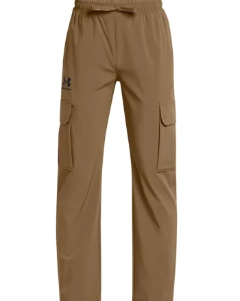 Pantaloni cargo ampli pentru fitness Icon, Kaki