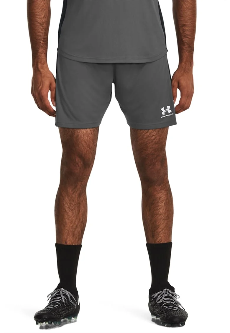 Pantaloni scurti pentru fotbal Challenger, Gri inchis