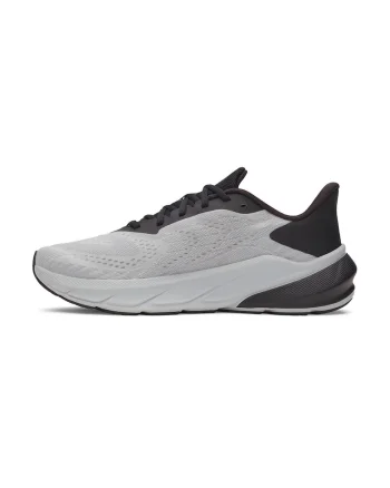 Pantofi sport din material textil cu logo, pentru alergare Turbulence, Negru/Gri deschis