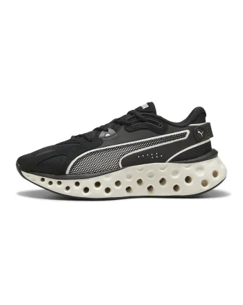 Pantofi Softride Frequence cu talpa masiva pentru alergare, Negru/Crem