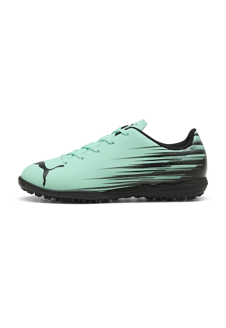 Pantofi sport ATTACANTO II TT cu logo, Negru/Verde menta