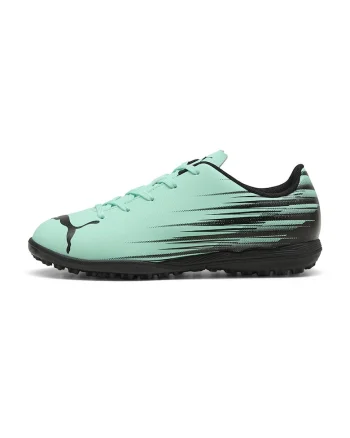 Pantofi sport ATTACANTO II TT cu logo, Negru/Verde menta