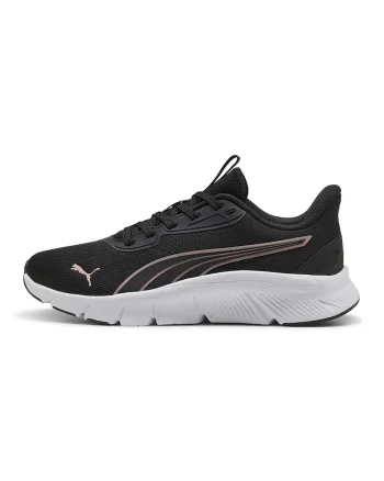Pantofi FlexFocus Lite pentru alergare, Negru/Roz pastel/Alb optic