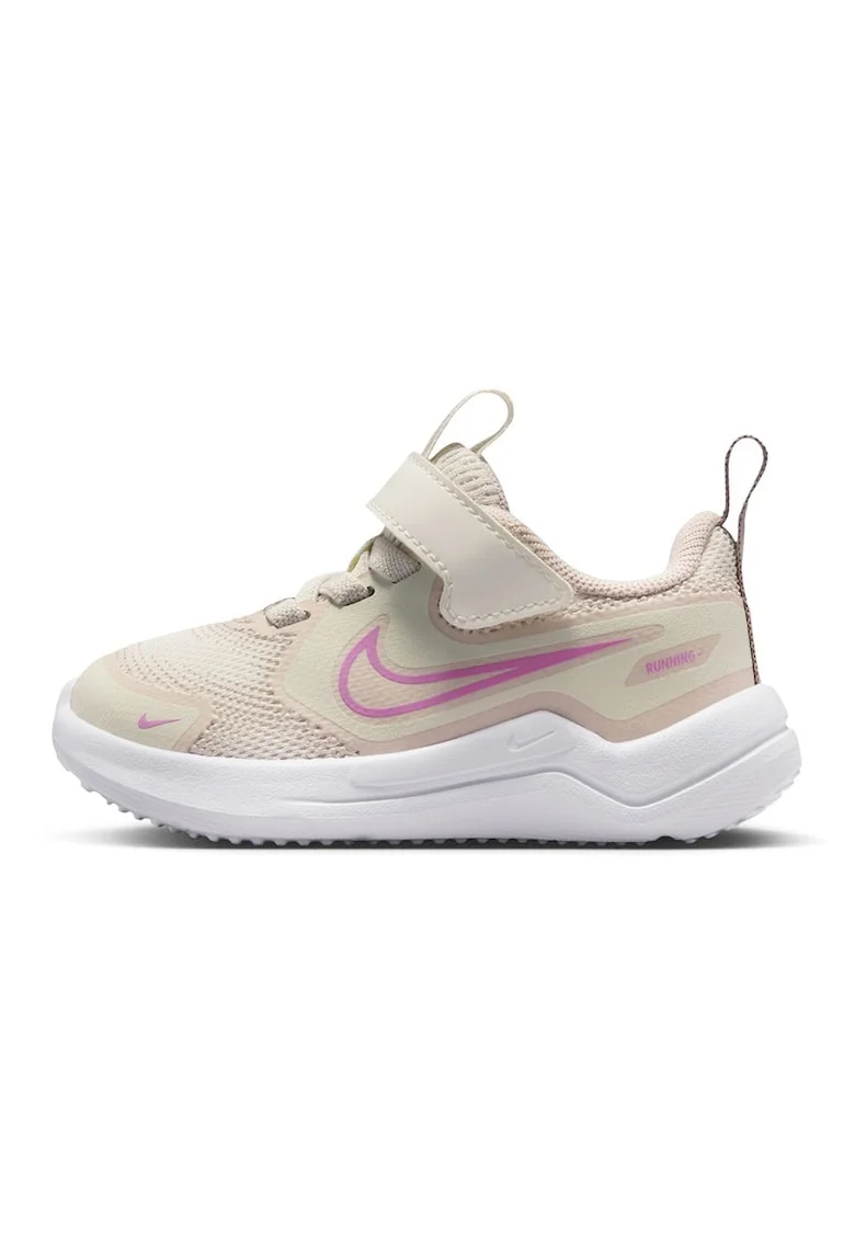 Pantofi Cosmic cu inchidere velcro pentru alergare, Fucsia/Piersica