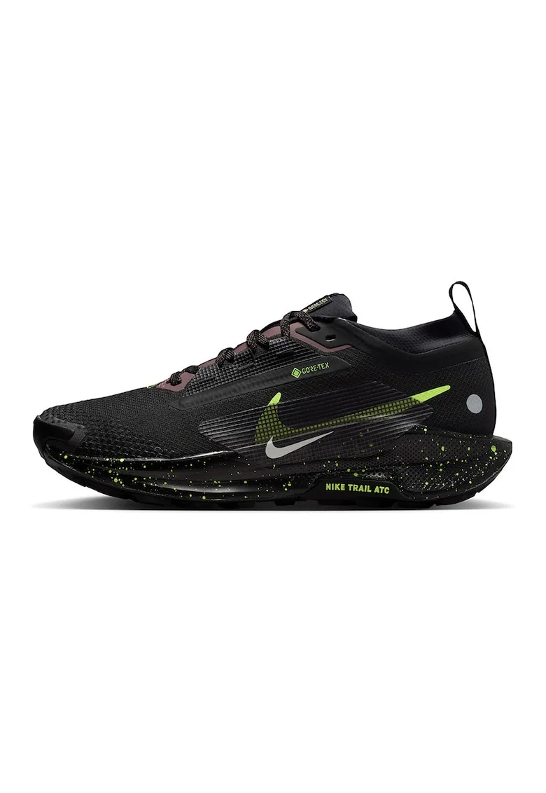 Pantofi impermeabili Pegasus Trail 5 GTX pentru alergare, Negru/Verde lime