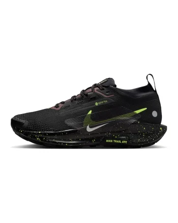Pantofi impermeabili Pegasus Trail 5 GTX pentru alergare, Negru/Verde lime