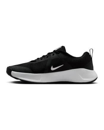 Pantofi MC Trainer 3 din plasa cu imprimeu logo lateral, pentru fitness, Negru/Alb optic