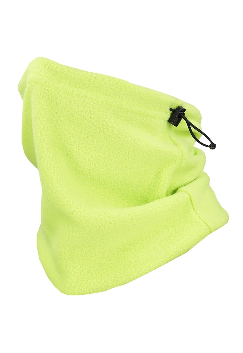 Guler copii  verde, 100% poliester, 2 moduri de purtare