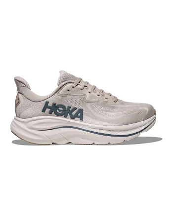 Pantofi Clifton 10 cu logo pentru alergare, Bej