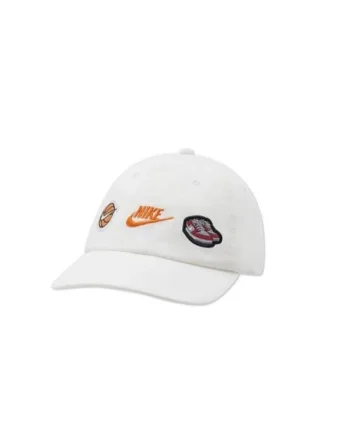 Sapca  pentru Fete, nan statement patch club cap, 8A3159-001, MISC INTL, Alb