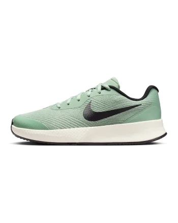 Pantofi Vapor Lite 3 Clay pentru tenis, Negru/Verde pastel