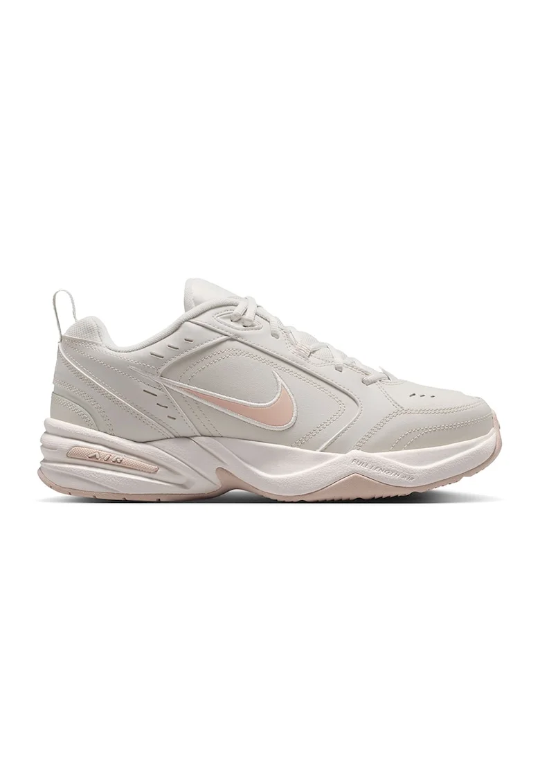 Pantofi Air Monarch IV din piele si piele ecologica pentru fitness, Roz pastel/Alb murdar