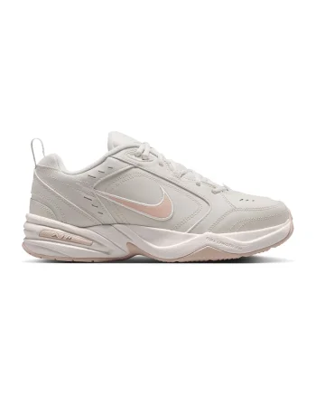 Pantofi Air Monarch IV din piele si piele ecologica pentru fitness, Roz pastel/Alb murdar