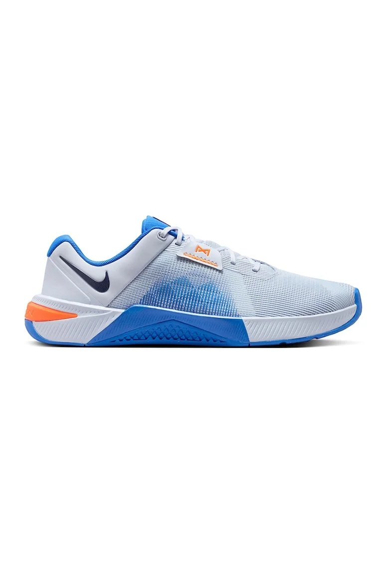 Pantofi Metcon 10 cu logo pentru fitness, Alb/Albastru