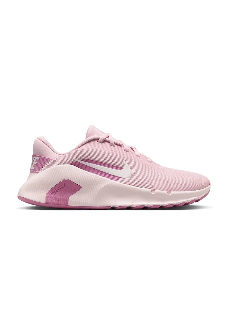 Pantofi Flex Train din plasa pentru alergare si fitness, Roz pastel/Lila