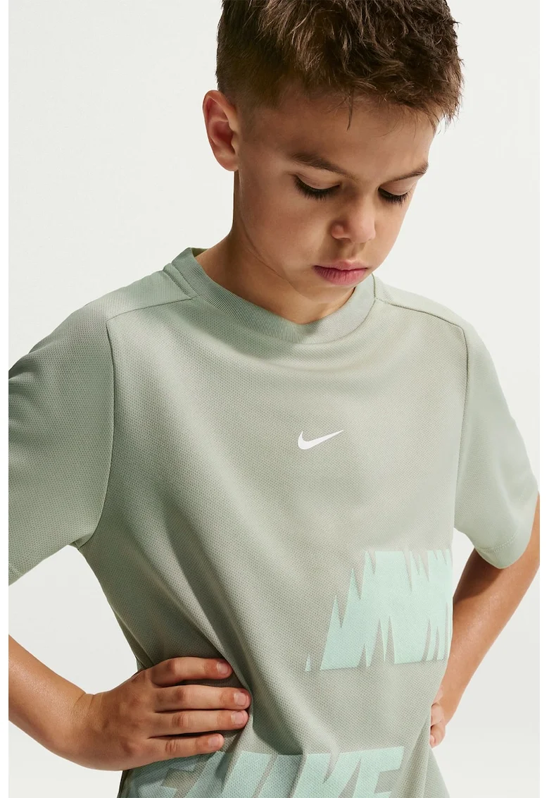 Tricou cu imprimeu pentru antrenament Bold, Verde pal