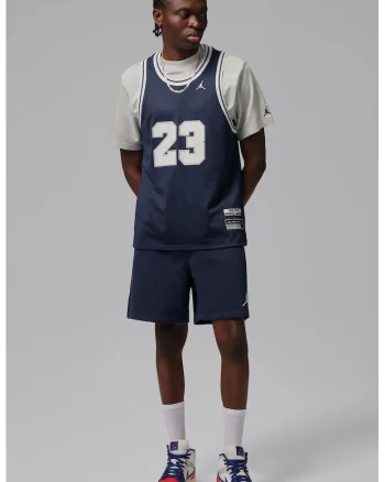 Pantaloni scurti cu snur de ajustare pentru baschet Jumpman, Bleumarin