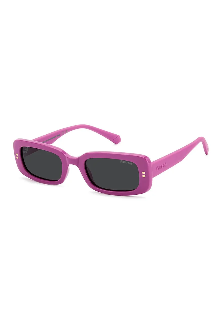 Ochelari de soare dreptunghiulari polarizati, Fucsia