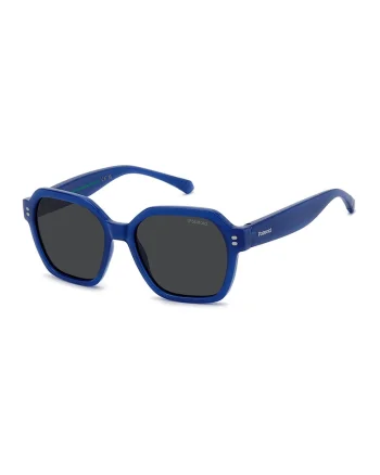 Ochelari de soare dreptunghiulari polarizati, Bleumarin