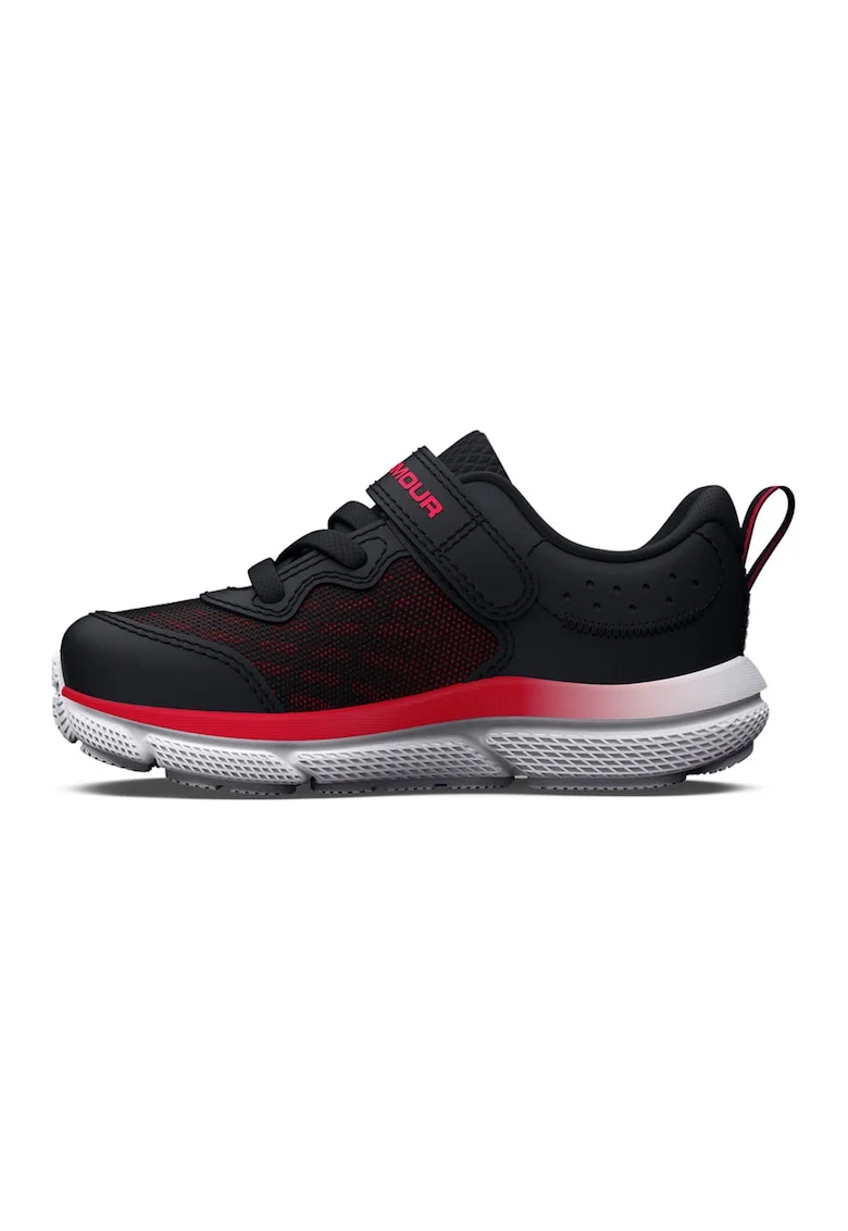 Pantofi cu velcro Assert 10 pentru alergare, Rosu/Alb/Negru