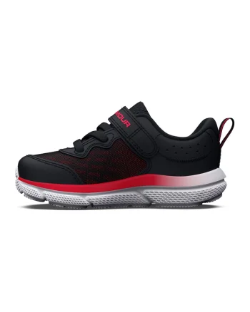 Pantofi cu velcro Assert 10 pentru alergare, Rosu/Alb/Negru