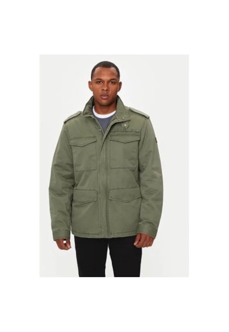 Geaca barbati,  304281600, Bumbac, S INTL, Verde