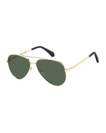 Ochelari de soare aviator polarizati, Auriu/Negru