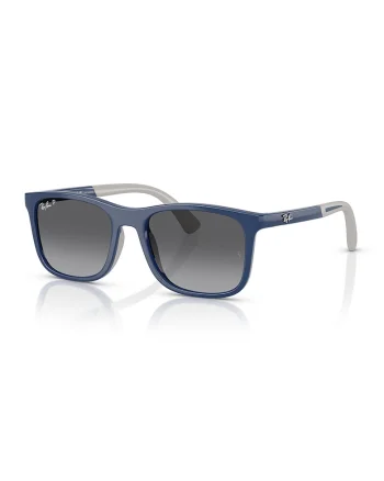 Ochelari de soare polarizati cu lentile in degrade, Gri deschis/Bleumarin