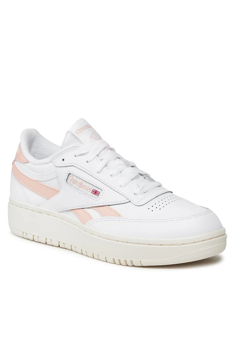 Pantofi sport dama  Piele naturala, 302293872, Alb