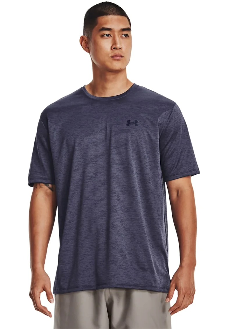 Tricou lejer, pentru fitness Vent 2.0, Albastru inchis