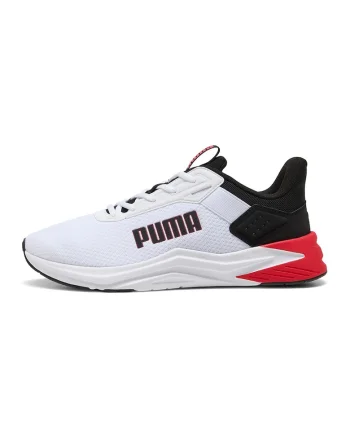Pantofi FTR Wave de plasa pentru alergare, Rosu/Alb/Negru