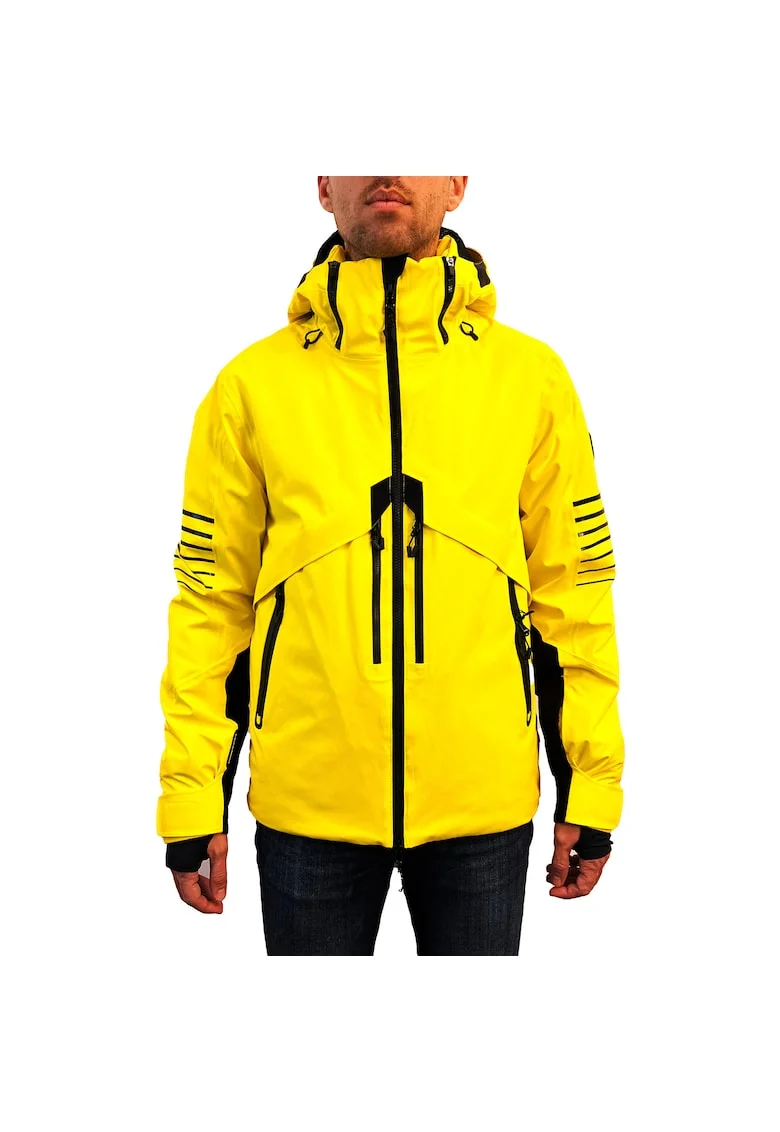 Jacheta schi barbati EA7  Protectum 7, Negru/Galben