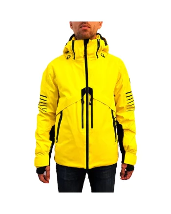 Jacheta schi barbati EA7  Protectum 7, Negru/Galben