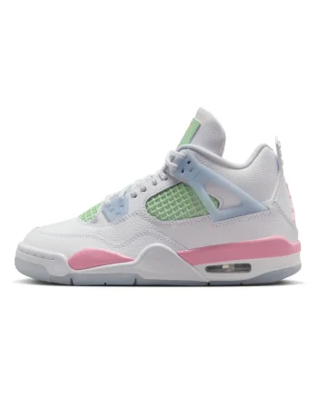Pantofi Sport Air  4 Retro (Gs), Alb