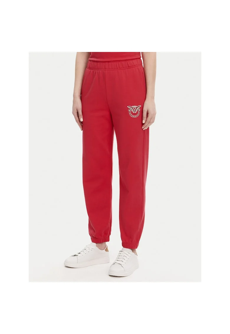 Pantaloni dama,  rosu, treningdwqfwqf, Rosu
