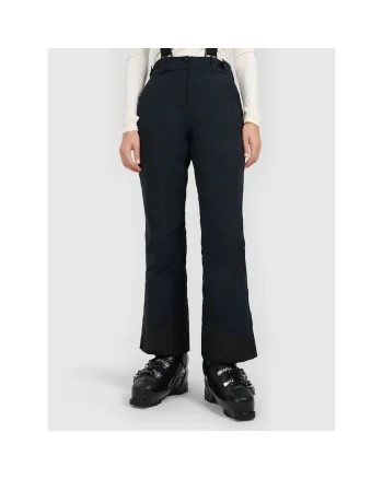 Pantaloni sport dama,  schi, negru, poliesterdwqfwqfq, Negru